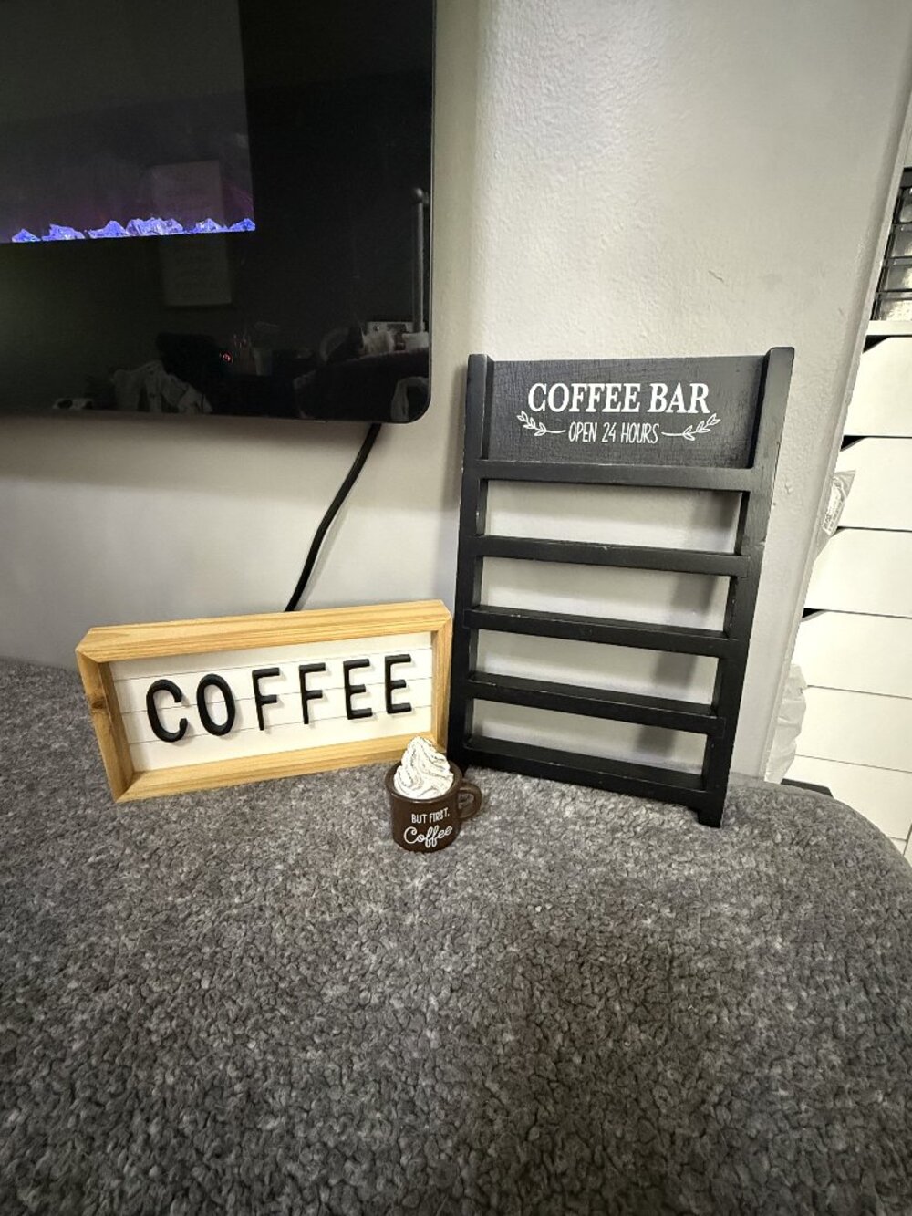 Hobby Lobby & Rae Dunn Coffee Bar Decor Bundle